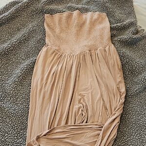Fashion to Figure Tan Strapless Bodycon Dres